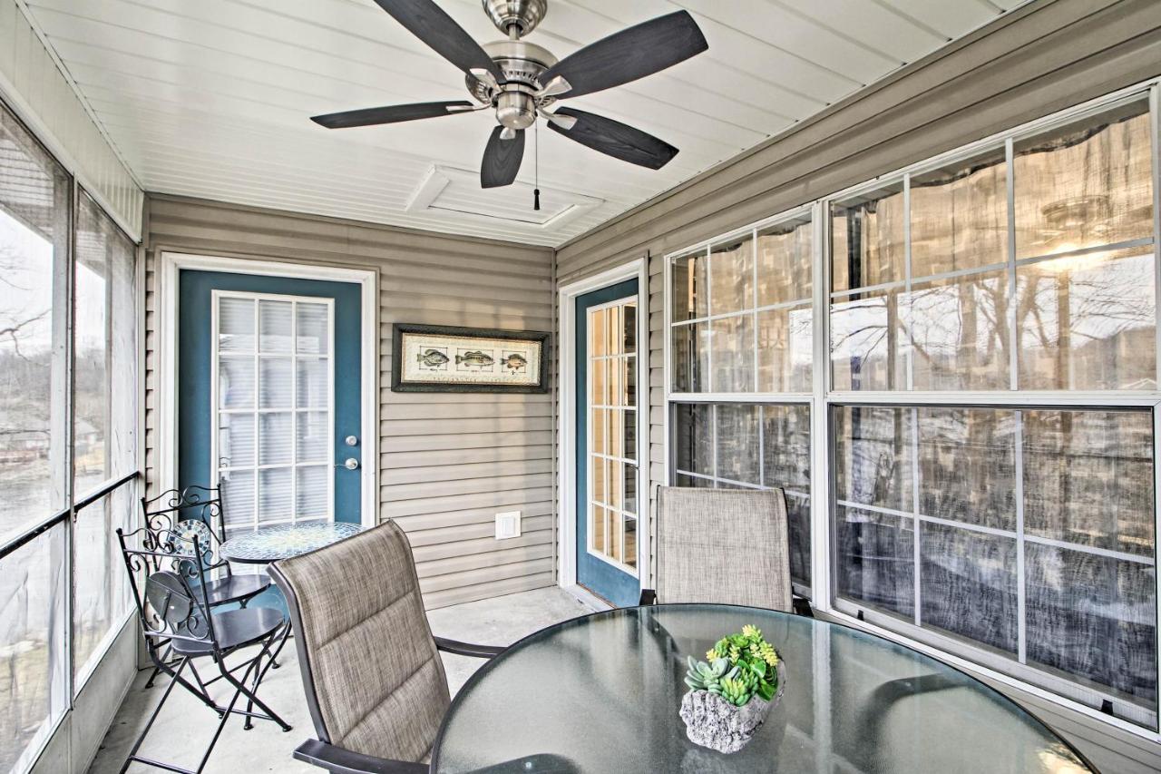 Updated Lake Taneycomo Condo With Screened Porch! Branson Esterno foto